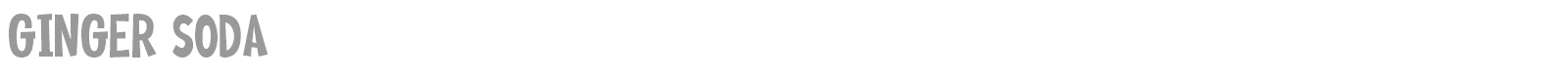 Ginger Soda font preview
